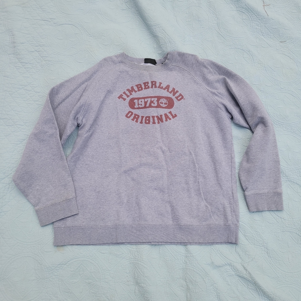 Timberland Original 1973 gray crewneck sweatshirt Size XL